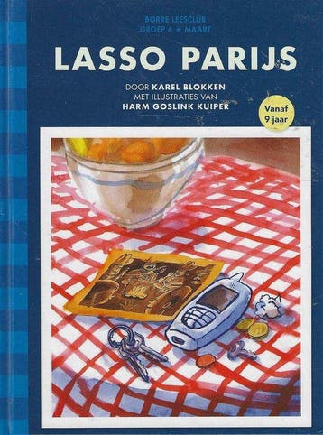 Lasso Parijs / De Gestreepte Boekjes 9789089221674, Verzenden, Zo goed als nieuw, K. Blokken