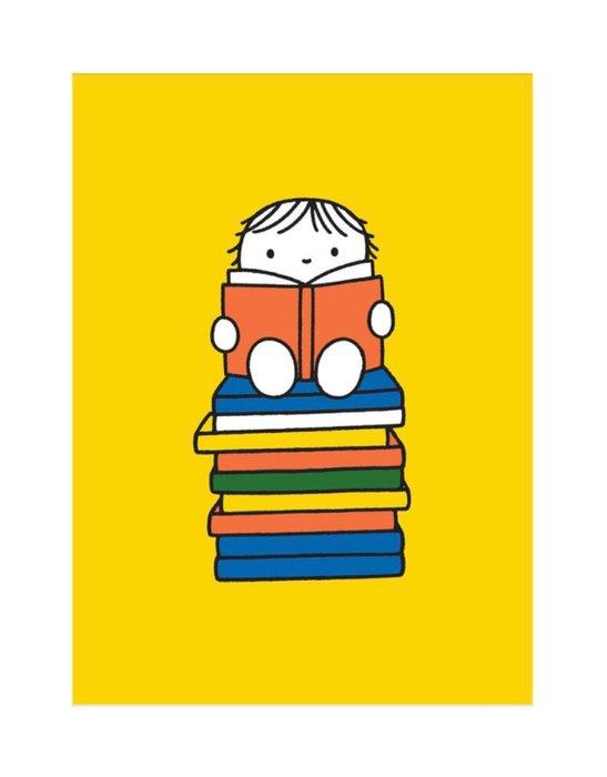 Dick Bruna - “Reading”., Antiek en Kunst, Kunst | Tekeningen en Fotografie