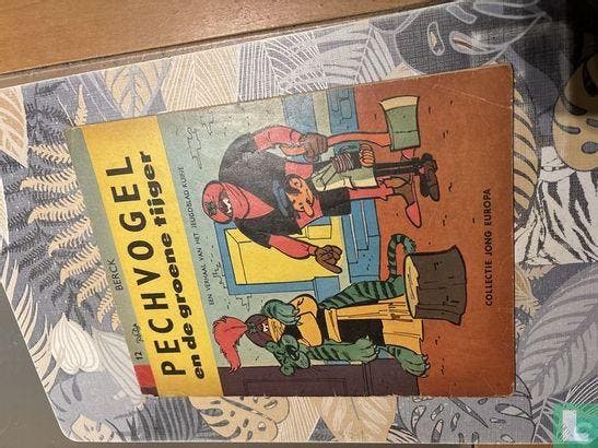 Pechvogel [Berck] - Pechvogel en de groene tijger - 1962, Boeken, Stripverhalen, Gelezen, Eén stripboek, Verzenden