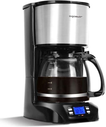 Koffiezetapparaat - filterkoffie - Glazen pot - RVS, Verzenden, Nieuw