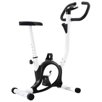 vidaXL Hometrainer met bandweerstand zwart, Verzenden