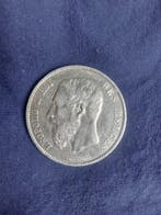 België. Leopold II. 5 Francs 1871 (Zonder minimumprijs), Postzegels en Munten