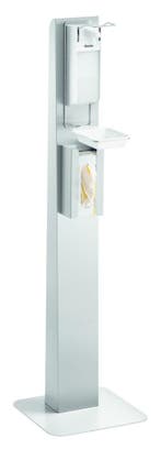 Hygiënezuil DH1 1460 RVS | 1 sokkel - 1 zuil |, Verzenden, Nieuw in verpakking