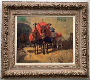Leendert van de Vlist (1894-1962) - Ezeltjes in Italie