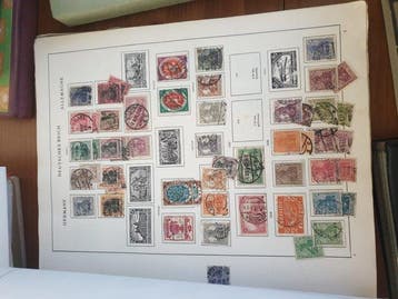 Wereld - Een enorme collectie postzegels., Gestempeld