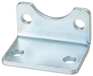 Pied de fixation 63 mm ISO 15552 Acier inoxydable 316, Verzenden