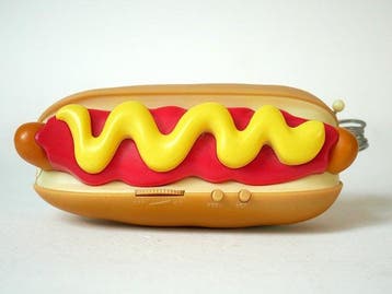 Flessen en broodje - 6-Pack Bottle - Hot Dog Design, Nieuw