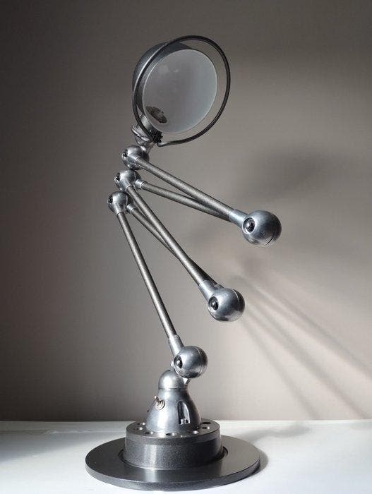 Jielde - Lamp - Loft standaard 5 behas - Staal, Aluminium, Antiquités & Art, Antiquités | Éclairage