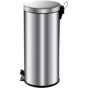 Pedaalemmer | RVS | 30L | Klapdeksel | Ø292x640(h)mm V-Part, Verzenden, Nieuw in verpakking