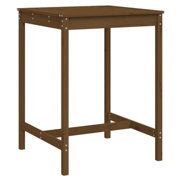 Tuintafel 82,5cm: Retour deal met 54% korting!, Verzenden, Gebruikt, Vierkant, Hout