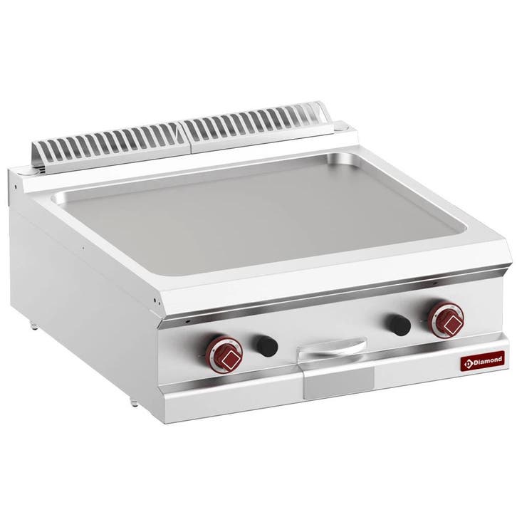 Bak-/Grillplaat | OPTIMA 700 | Gas | Glad Oppervlak 630x540, Zakelijke goederen, Horeca | Keukenapparatuur, Nieuw in verpakking
