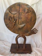 Juan García Ripollés (1932) - sculptuur, Soñadora - 70 cm -