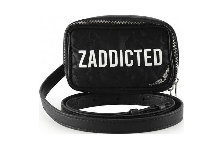 Zadig & Voltaire Schoudertas Zwart, Handtassen en Accessoires, Tassen | Damestassen, Zwart, Zo goed als nieuw, Verzenden