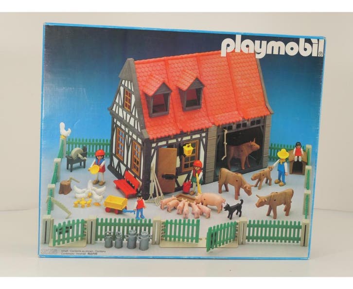 Playmobil 3556 Boerderij met dieren en handleiding OVP #9524, Hobby en Vrije tijd, Modelbouw | Overige, Gebruikt, Ophalen of Verzenden