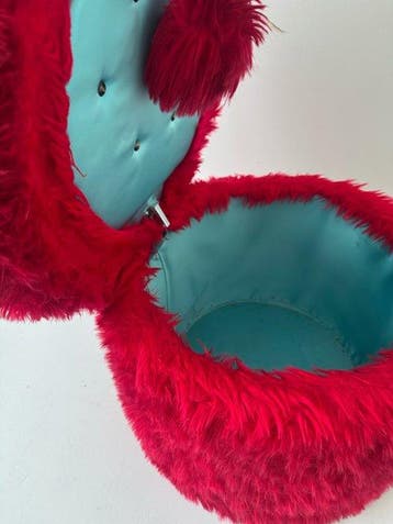 Poef - Textiel, Faux bont