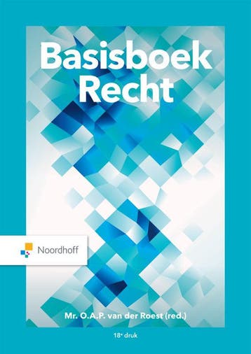 Basisboek Recht 9789001079635 O.A.P. van der Roest, Verzenden, Gelezen, O.A.P. van der Roest
