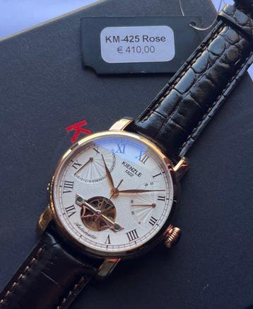 Kienzle - Classic Mechanical Edition KM425B - Power Reserve, Bijoux, Sacs & Beauté, Montres | Hommes