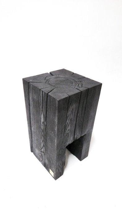 THE FOREST - Bijzettafel - Eik - Handgemaakt, Antiek en Kunst, Kunst | Designobjecten
