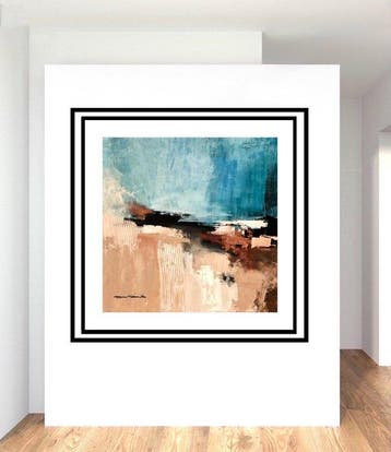 Dam Domido - La falaise - 80 x 80 cm