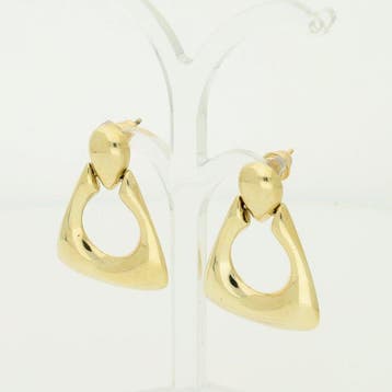 Boucles doreilles - 14 carats Or jaune, Nieuw