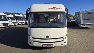 Carthago Tourer I 142 QB zeer goed verzorgd, dwarsbed 11823, Integraal, Ringverwarming, Fiat, 6 tot 7 meter