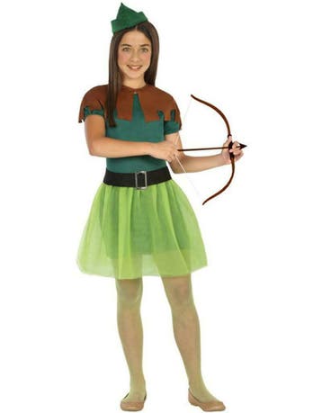 Robin hood meisjes kostuum, Ophalen of Verzenden, Nieuw
