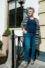 Vest Exxcellent golf streep maat 50, Kleding | Dames, Verzenden, Nieuw