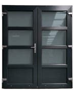 PVC Deur 175x204 buitendraaiend Perfect geschikt voor garage, Bricolage & Construction, Ophalen of Verzenden, Buitendeur