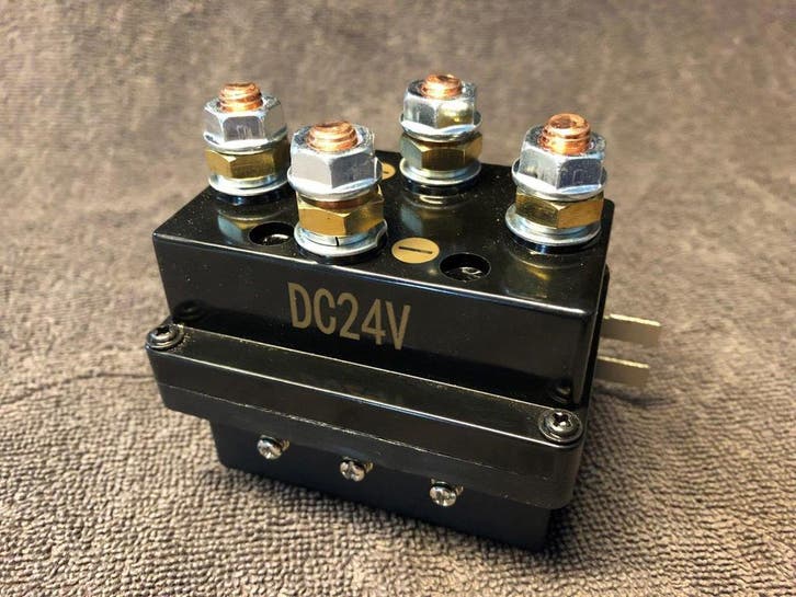 Lier relais, Winch solenoid 12V/24V hoge capaciteit 480A, Autos : Divers, Pièces de sport automobile, Enlèvement ou Envoi