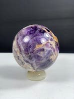 Chevron Amethyst Bol - Hoogte: 79 mm - Breedte: 79 mm- 830 g, Collections
