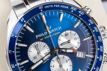 Philip Watch - Blaze - Chronograph & Date - Blue/Panda -