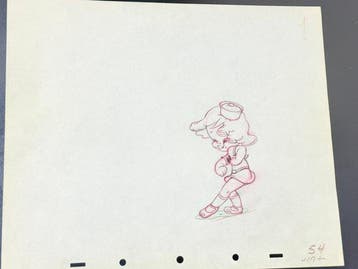 Walt Disney - Shirley Temple-animatietekening - The, Nieuw
