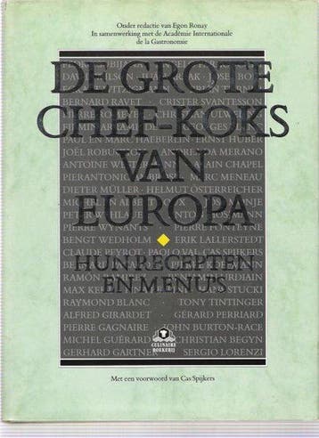 GROTE CHEF-KOKS VAN EUROPA 9789021000220 Ronay, Boeken, Kookboeken, Verzenden, Gelezen, Ronay