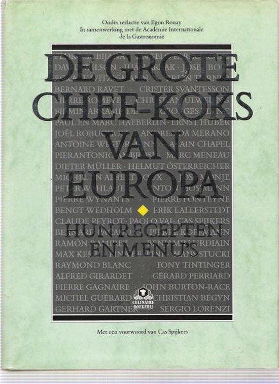 GROTE CHEF-KOKS VAN EUROPA 9789021000220 Ronay, Boeken, Kookboeken, Gelezen, Verzenden