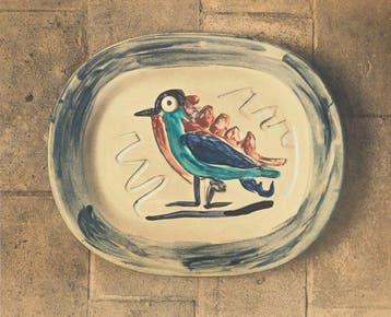 Pablo Picasso (1881-1973) - Oiseau coloré