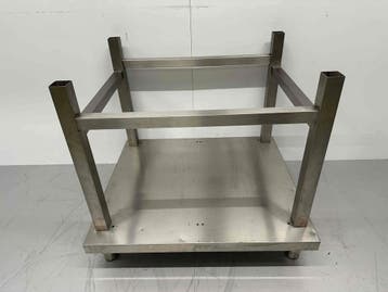 Chariot en acier inoxydable 89 cm Horeca, Verzenden