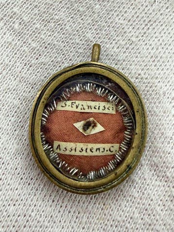 Relique - Ex Indumentis - 1800-1850 - Saint François
