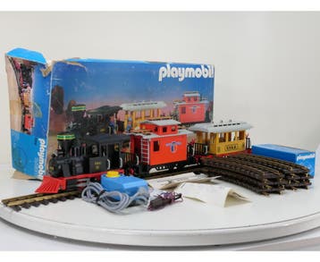 Playmobil 3958 Small Western Train Set U.P.R.R. OVP, Ophalen of Verzenden, Overige typen