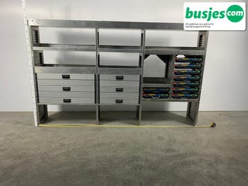 Aluca bedrijfswageninrichting 2770x420x1700mm (3231), Verzenden