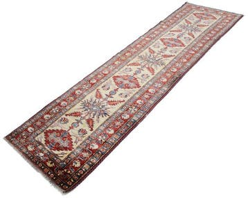Handgeknopt Kazak tapijt van fijne wol - Tapijt - 283 cm -, Nieuw