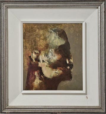 Salvatore Vitagliano (1950) - Profilo maschile, Antiek en Kunst