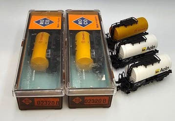 Roco N - 02320B, 25241 - Modeltrein goederenwagon (5) - Vijf, Nieuw