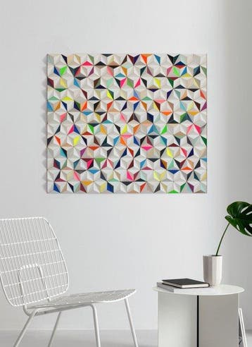 Sebastian Welzel - AIS-8 TOPOGRAPHIE Limited Edition Wall, Antiek en Kunst