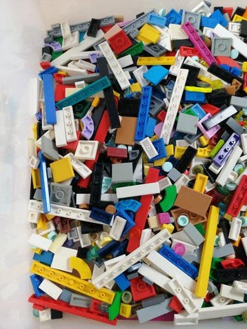 Lego - geen serie - van 1000 platte plaatjes - 1990-2000, Nieuw