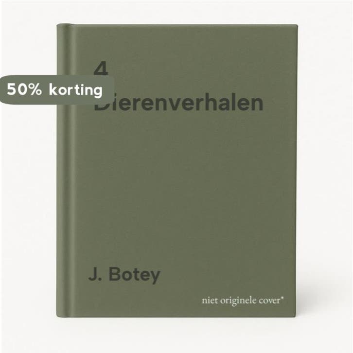 4 Dierenverhalen 9789074904421 J. Botey, Livres, Livres pour enfants | 4 ans et plus, Envoi
