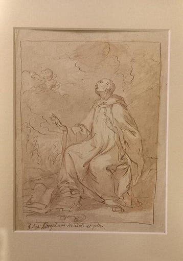 Antonio Bresciani (1720-1817) - Santo in preghiera