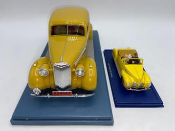 Atlas 1:24 - Modelauto (2) - Tintin – « De Zeven Kristallen, Nieuw