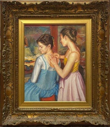Salvatore Ciaurro (1942) - Fanciulle, Antiek en Kunst
