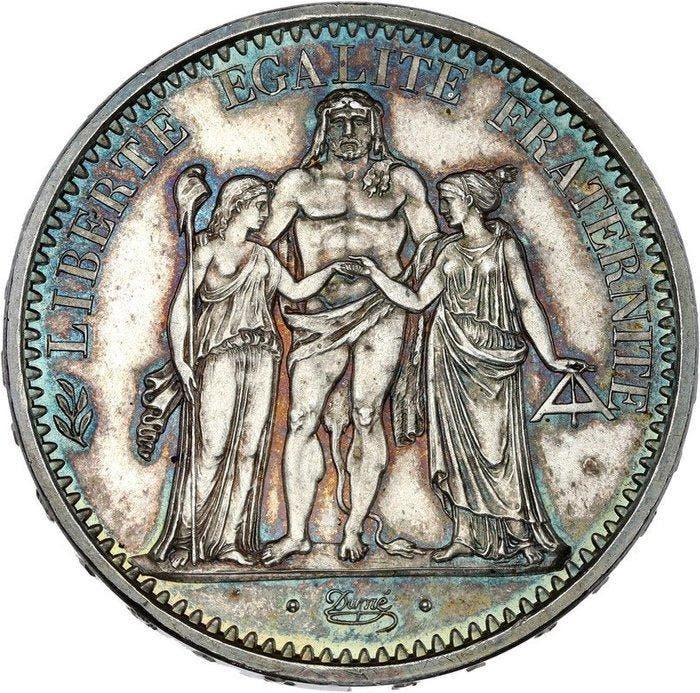 Frankrijk. 10 Francs 1964 Hercule. Essai en argent, Postzegels en Munten, Munten | Europa | Niet-Euromunten