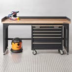 Datona Werkbank PRO met bamboe werkblad en, Ophalen of Verzenden, Nieuw